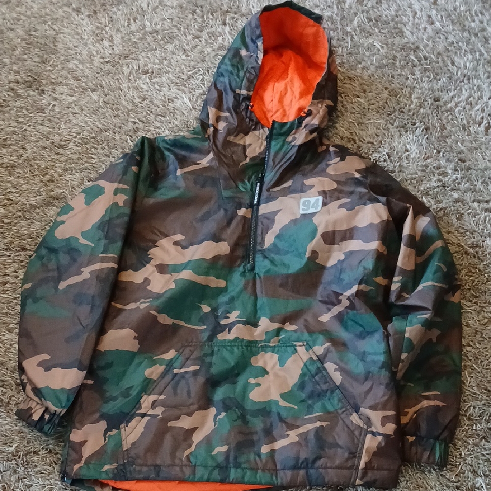 Men's Camouflage Hooded Jacket